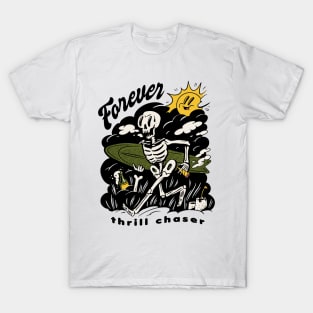 Sunny Skeleton Surf T-Shirt